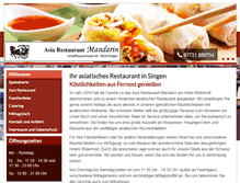 Tablet Screenshot of mandarin-singen.de